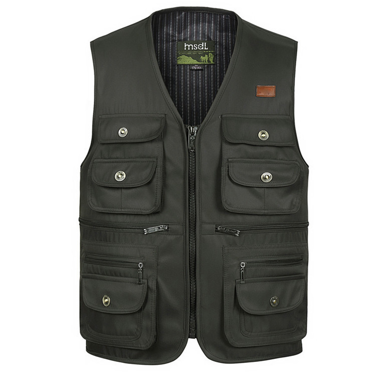 One-piece dropshipping of new spring and autumn men's vests, middle-aged and elderly men's clothing, wholesale men's vests 519