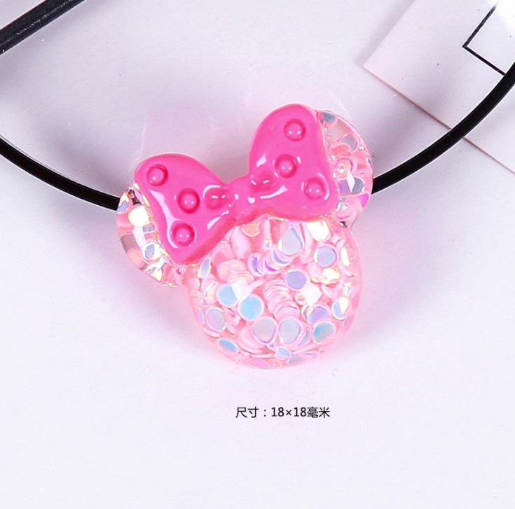 Resina brillo oso conejito gato agujero zapatos accesorios DIY material Resina accesorios DIY accesorios de joyería