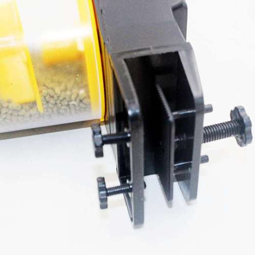 Automatic fish feeder for aquarium, suitable for koi and goldfish, intelligent timed automatic fish feeder for aquarium.