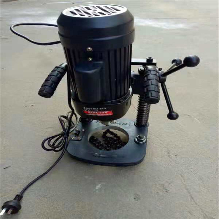 电动钢管打孔机 便携式管子冲孔机 小型管子开孔机