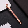 Business crystal signature pen can be used as a corporate logo diamond crystal pen presented gift metal orb