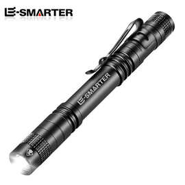 跨境佐罗户外 7号笔夹灯迷你强光LED手电筒外贸手电筒夜视