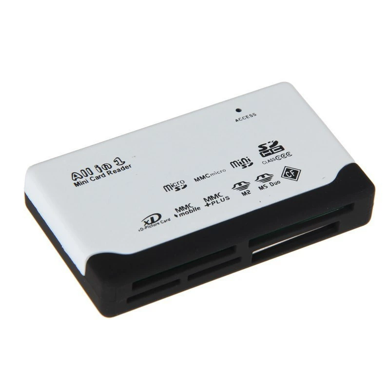 Spot USB2.0 card reader multi -pair high -speed mobile phone memory card TF/CF six -in -one password box reader