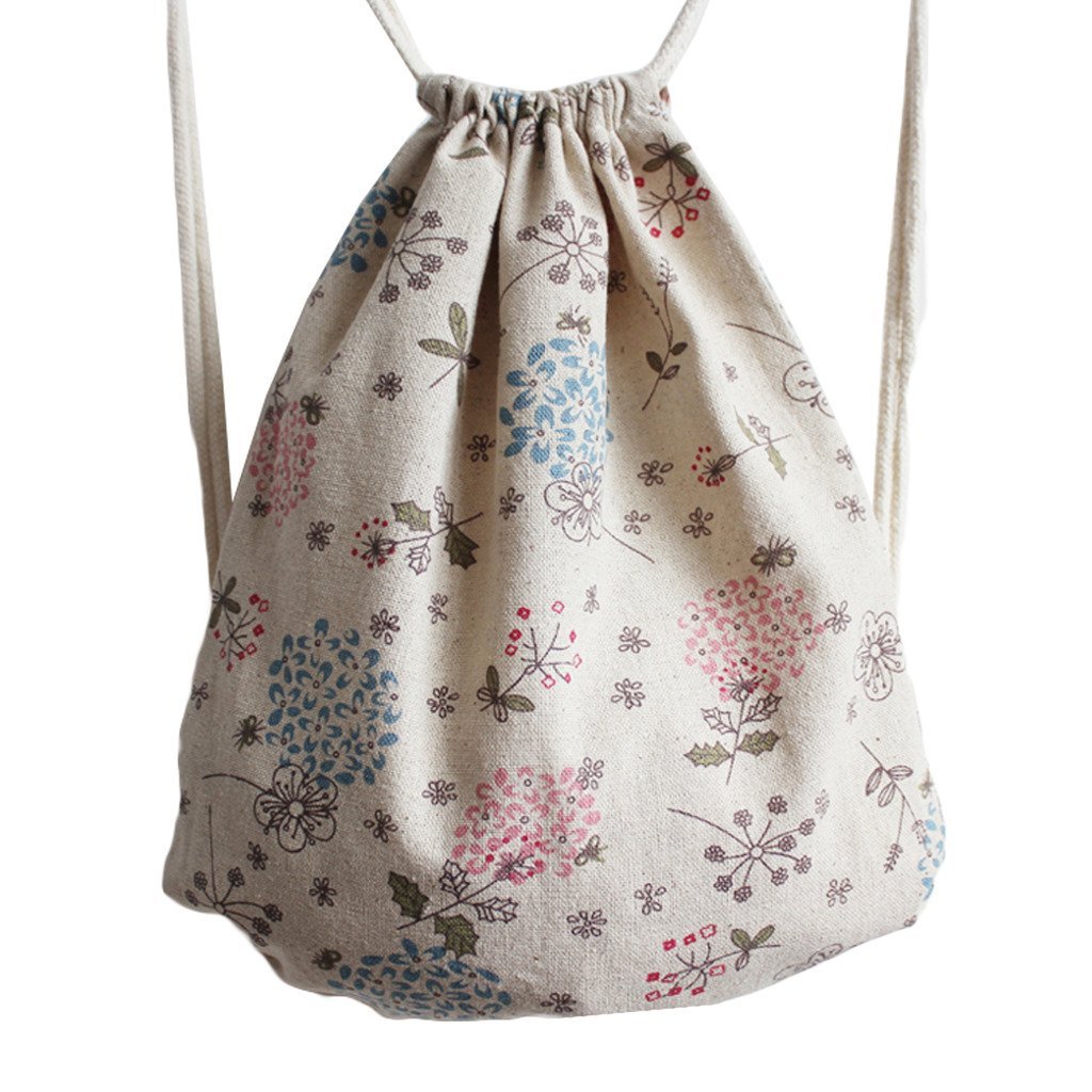 棉布帆布抽绳袋 帆布背包袋 帆布束口袋 棉布束口袋