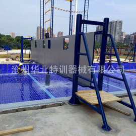 厂家定制水上乐园设备 大型网红桥 户外景区水上闯关设备水上浮桥