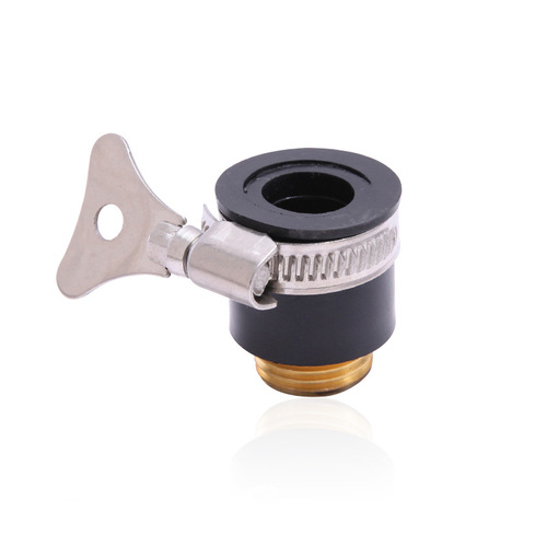 Factory direct sales German rubber universal joint pure copper water pipe joint garden water pipe joint car wash joint