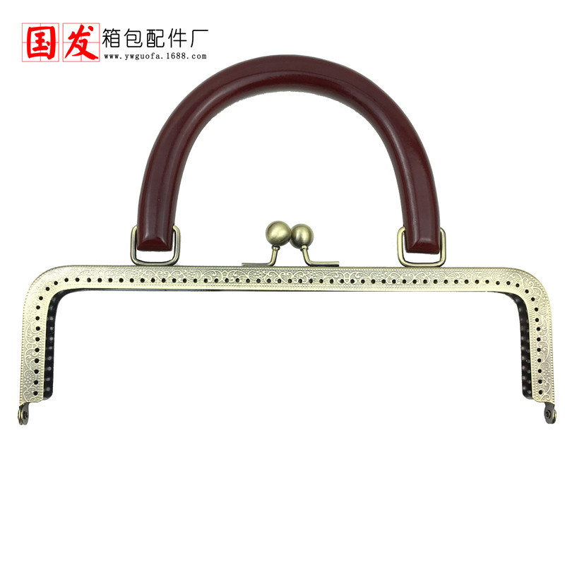 20cm 25cm cuadrado empujado pallet cabeza de madera mano tronco café de alta calidad mano de madera oro boca mayorista