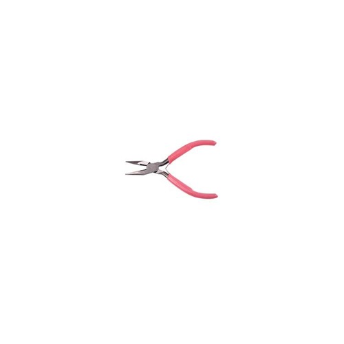 Pliers handmade diy set 5 inch pink handle mini needle nose pliers toothless jewelry pliers small pliers jewelry pliers