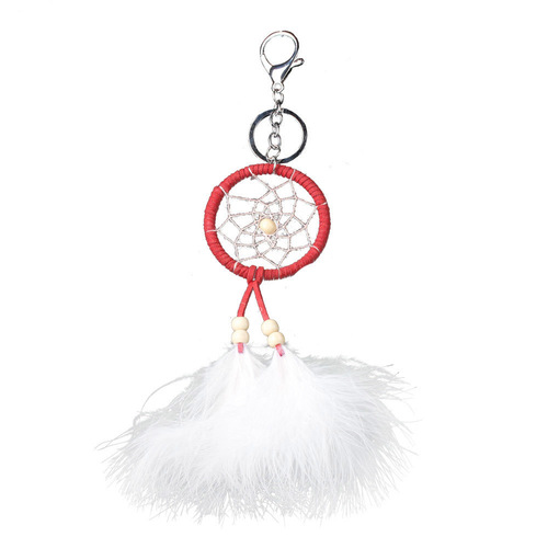New Keychain Decorative Dreamcatcher Small Pendant Wall Decor Simple Modern Bag Packaging Ornament Hand-woven