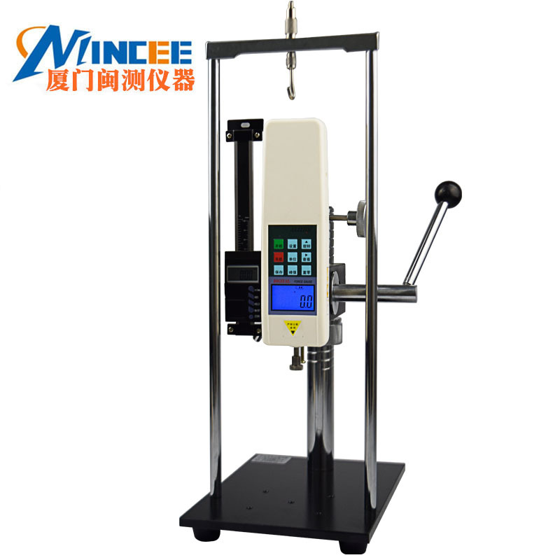 AST-S手压式拉压测试架数显式推拉力计简易型弹簧拉压试验仪