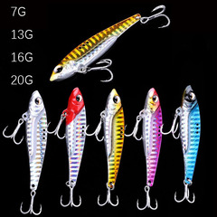 Henjia Fishing Tackle Dragon Tooth VIB Lure: Universal Freshwater & Saltwater Simulation Bait, Electroplated Fake Lure VIB Blanks—Wholesale