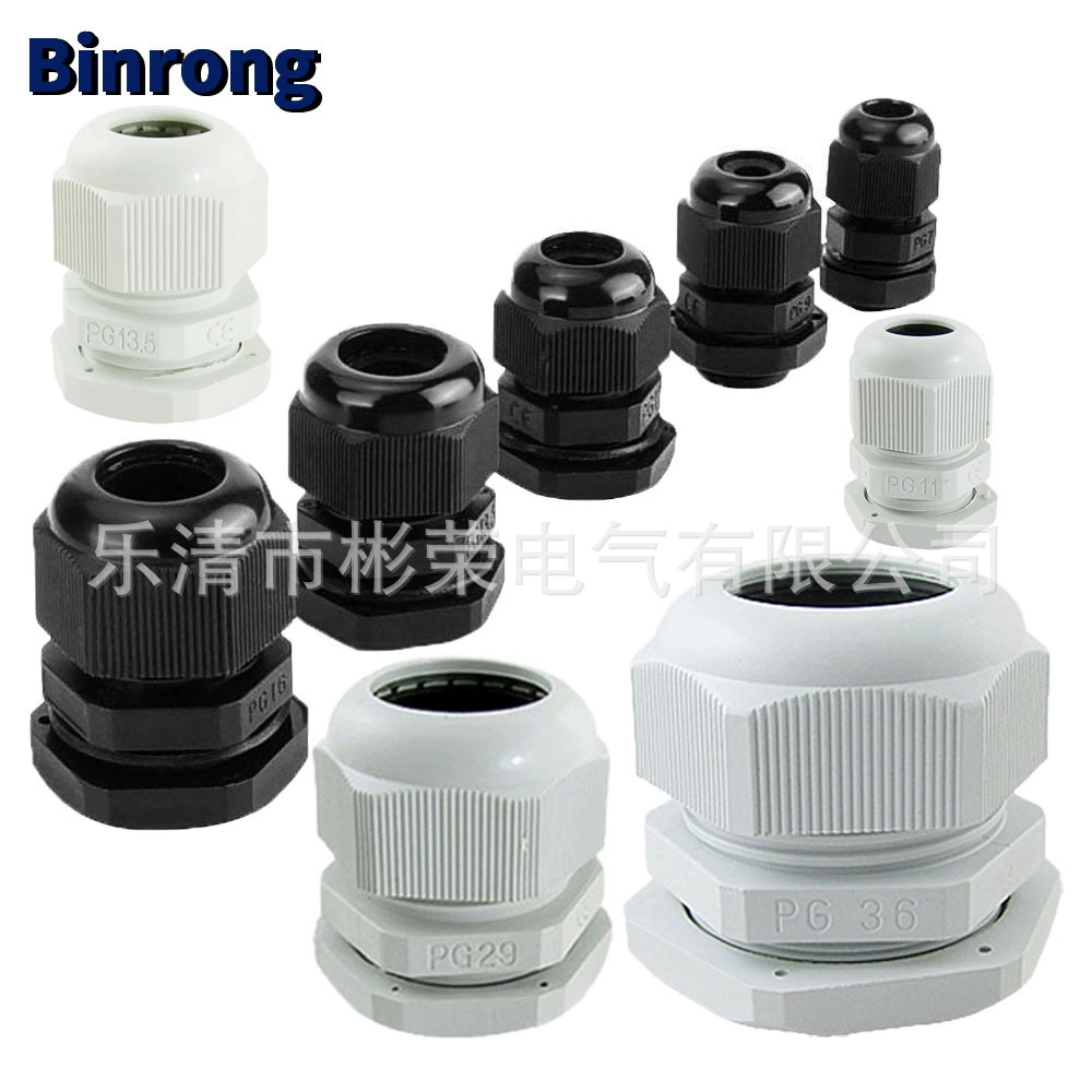 PG7 PG11..PG63 нейлоновый кабель водонепроницаемый разъем кабельный разъем защитная втулка кабельный ввод