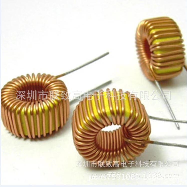 厂家直销车充电感 T50-26-100UH插件 磁环电感 升压电感 质优价廉