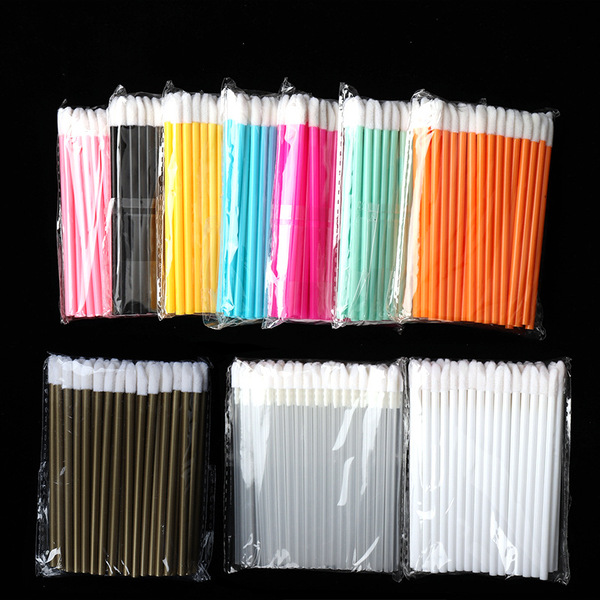 Factory direct sales disposable hollow portable lip brush lipstick…