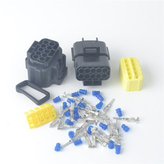 1.8mm 10P Male/Female Automotive Waterproof Connector 10-Pin Connector 10-Hole Plated Terminal Housing Connector