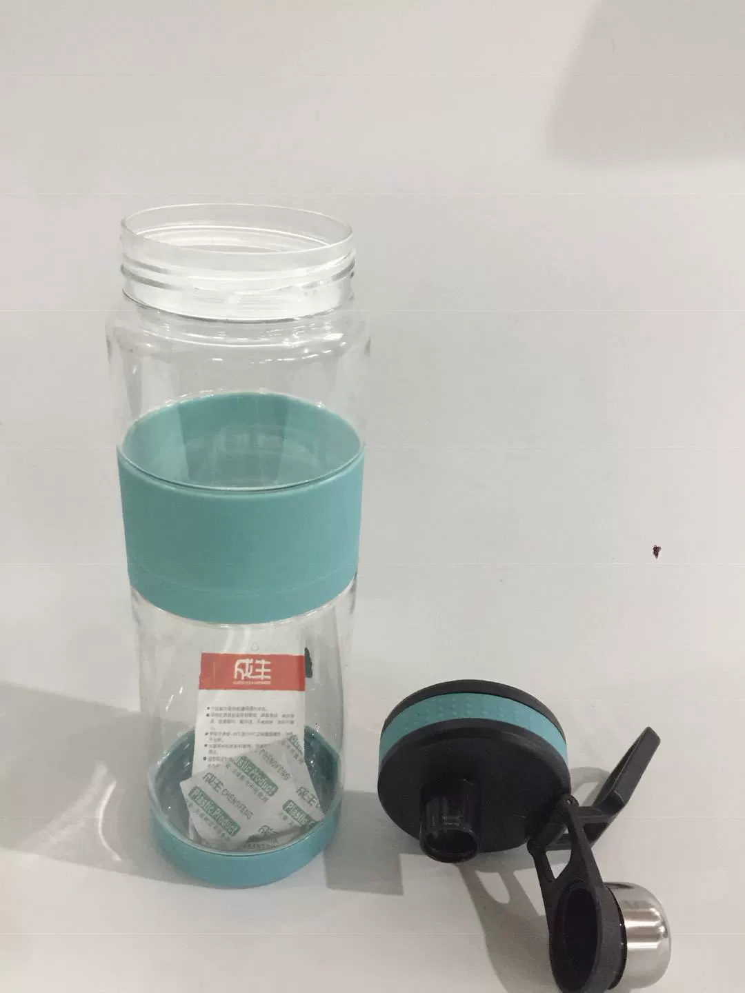 Capacious space silicone nozzle, tea for auto for home use, teapot