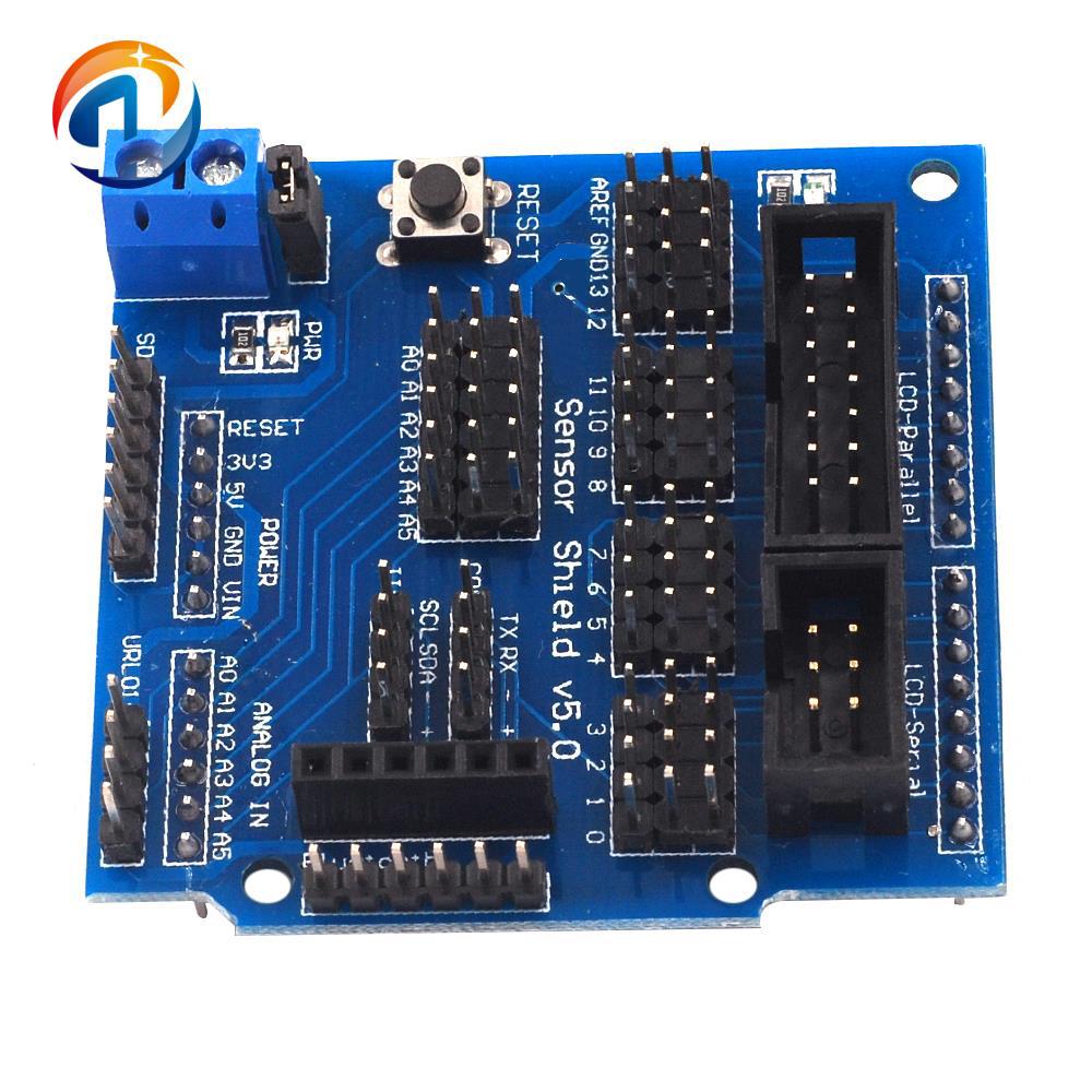 Sensor Shield V5.0传感器扩展板电子积木机器人配件