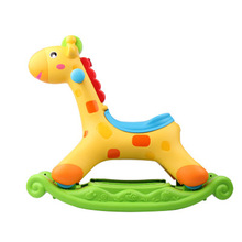 五星38298儿童滑行车摇摇木马两用宝宝早教音乐灯光小鹿摇椅玩具