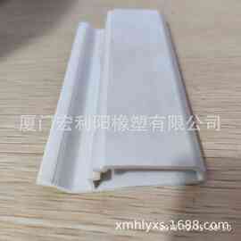 常德市U 型门底密封胶条 门窗门缝防虫隔音挤出 PVC 异型材