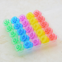 High-Quality Japanese Multi-Function 25-Piece Colorful Plastic Home Loom Needles Set with Spool Box for Winding and Wholesale