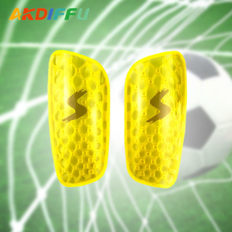 TPR panal protector de pierna transparente FLAPPER niños adultos Protección de fútbol protección anticolisión