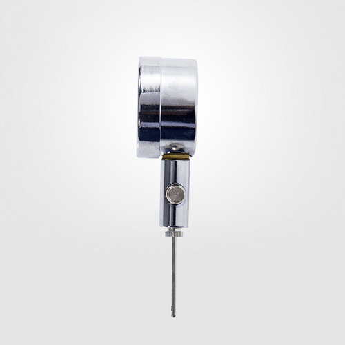 Ball barometer pointer barometer football basketball volleyball referee pressure gauge metal air pressure measuring meter
