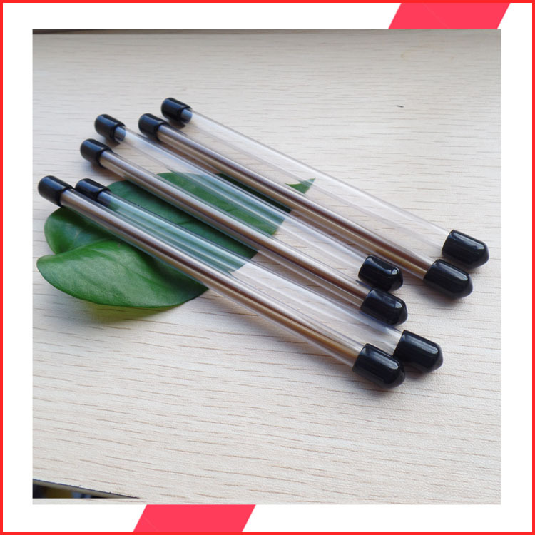 工厂PVC/PC线香包装管透明亚克力塑料香管香筒刷子收纳包装管配盖