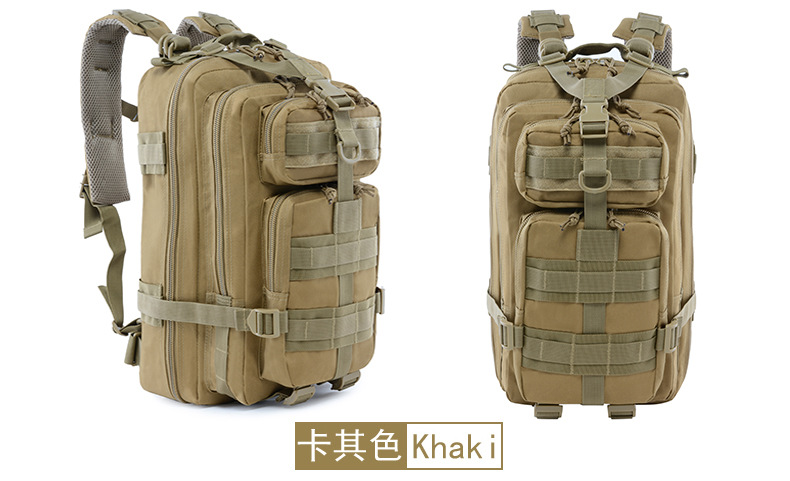 Bolso de camuflaje táctico de lobo de paso 3P equipo de viaje para hombres montañismo al aire libre deporte camping mochila táctica