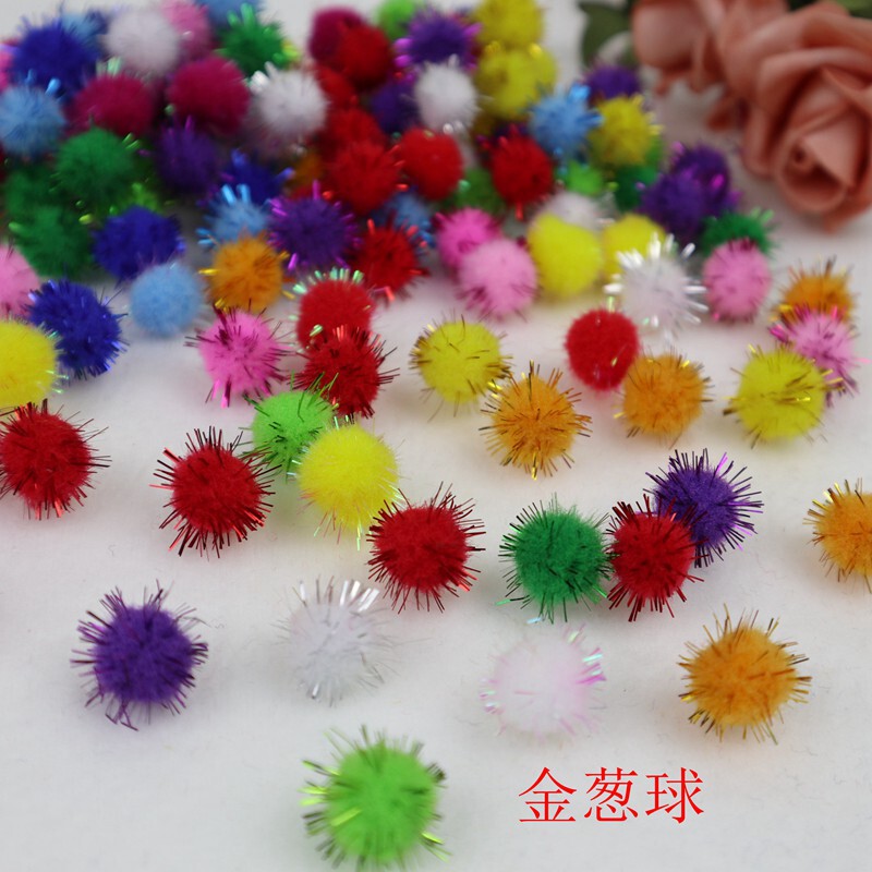 Ready Supply of Colorful Gold and Silver Onion Plush Balls, Colorful Onion Plush Balls, Christmas Velvet Balls, Wholesale Thorn Balls, Glitter Balls