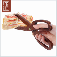 Wooden food clips kitchen household barbecue food clips dessert pastry bread clips LOGO