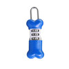 Mini 3 -digit password clavicle head telescopic waterproof hanging lock luggage lock plastic lock plastic lock clearance