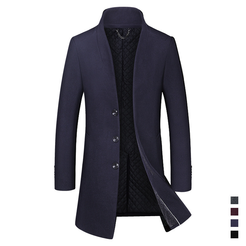 스탠드 칼라/네이비