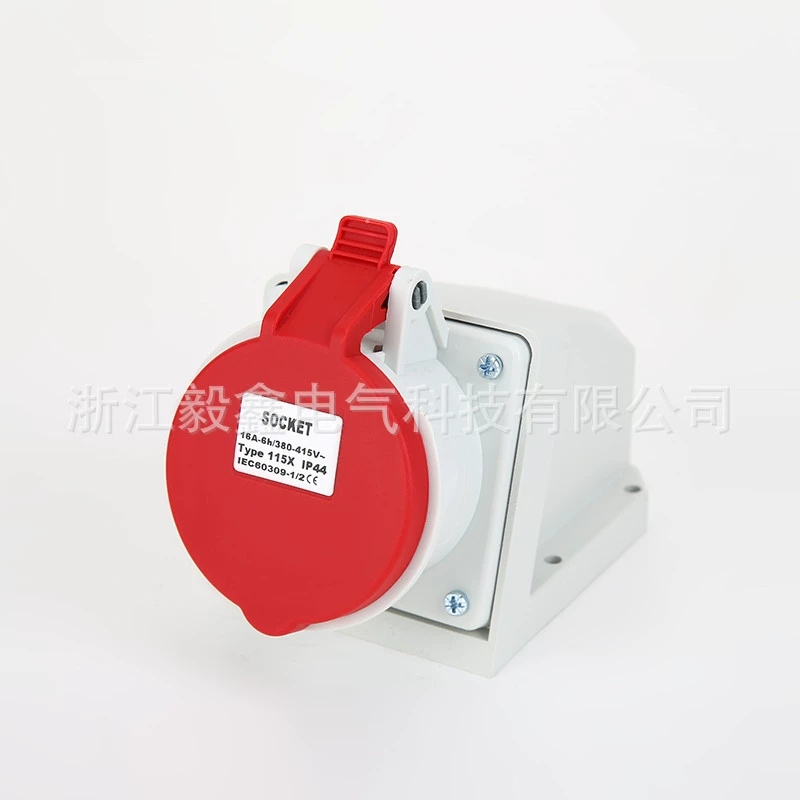 5-жильное промышленное водонепроницаемое открытое гнездо 32A, авиационное специальное гнездо, мощное оборудование, пылезащитное гнездо 125X