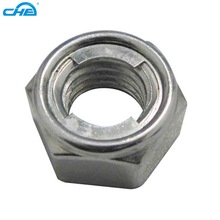 厂家直销紧锁六角螺母现货尼龙六角螺母批发非标不锈钢防松螺母