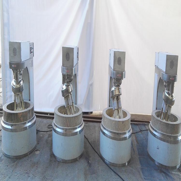 实用新型 乳磨机   乳钵式RBJ-600A 4轴不锈钢防尘变频乳钵研磨机