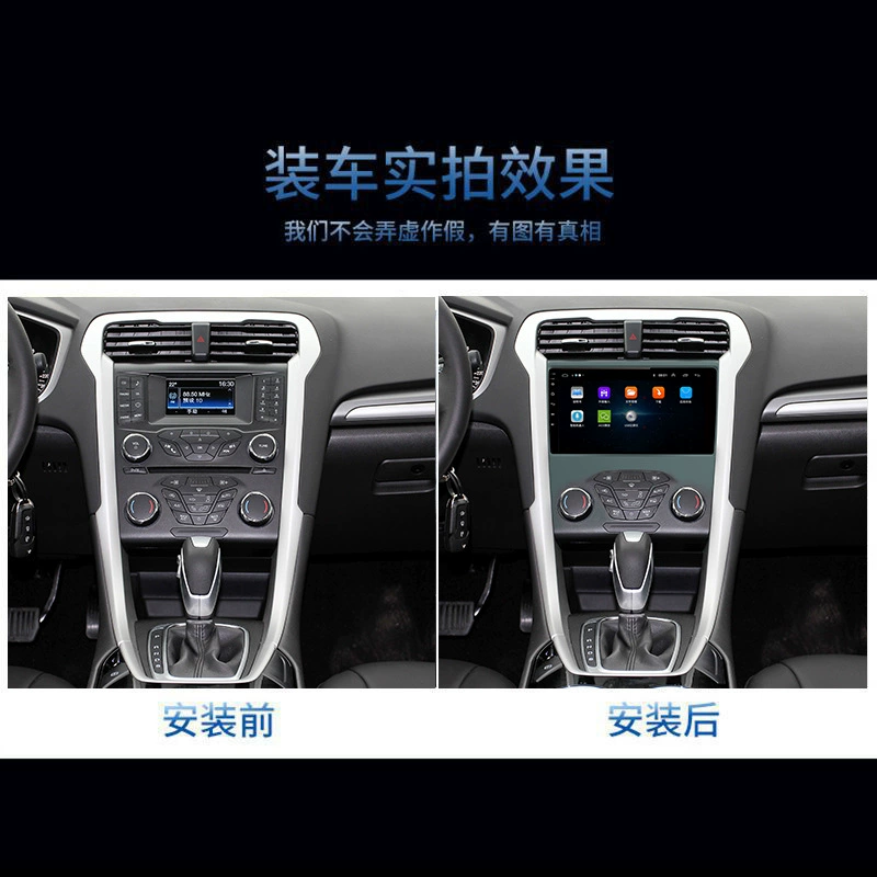 Подходящий для Mondeo 9-дюймовый модный умный навигатор с высоким разрешением большого экрана с бесплатным MP3 Bluetooth автомобильный навигатор