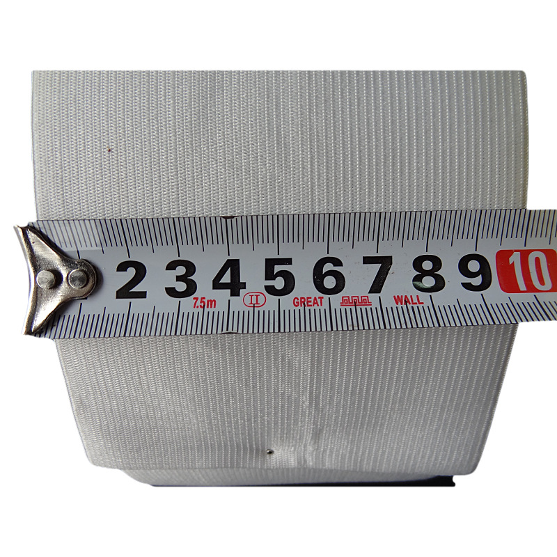 厂家直销黑色白色10cm宽松紧带 钩编松紧带 弹力带 高腰松紧带