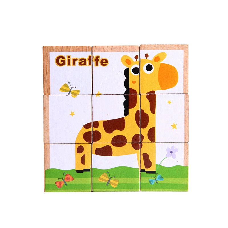Wooden brainteaser, three dimensional constructor, smart toy for early age, in 3d format, 3-4-5-6 years