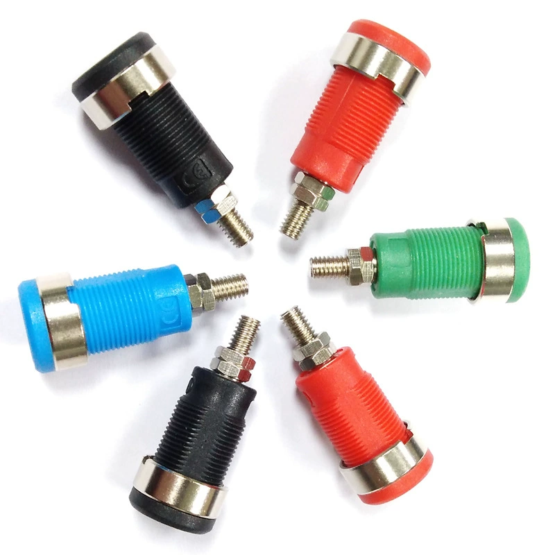 Гнезда панели мультиметра фабрики большой ток 36А сразу Чистый медный изолировал терминальную оптовую продажу соединителя