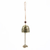 Metal wind chip car hanging small wind chip pendant creative dragon small fish wind chime hemp rope wind chip fish dragon tourist landscape