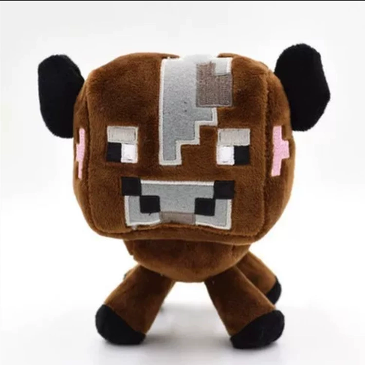 Плюшевые игрушки (Minecraft) персонажи, мягкая хлопковая набивка, множество размеров 12–55 см