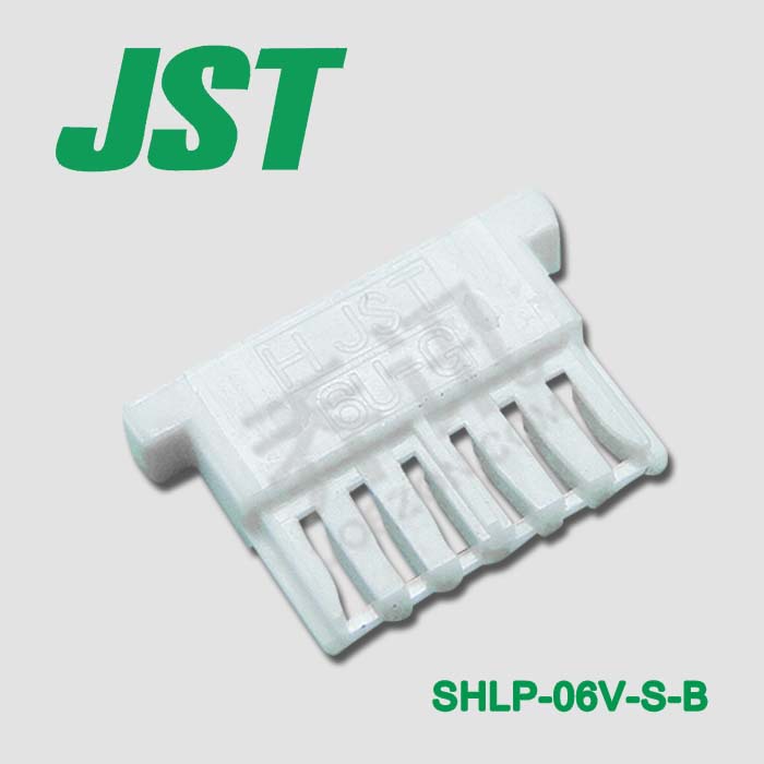 SHLP-06V-S-B ���Ű�ɫ6P���ǽӲ��  JSTԭ��SHLϵ��������