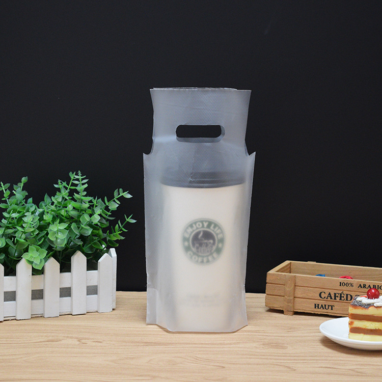 Free Design, Printable Logo, Disposable Milk Tea Bag, Portable Milk Tea Bag, Packing Bag, Thickeneded Bag