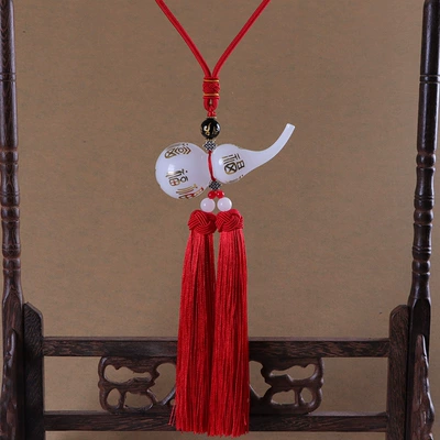 trade Wholesale, Car hanging - new-red-tassel-white