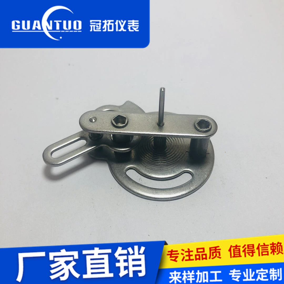 Прямые продажи производителя приборов Qingdao Guantuo. Механизм манометра Y100, детали из нержавеющей стали, трансмиссия.