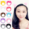 Cute headband, hair accessory for face washing, wholesale