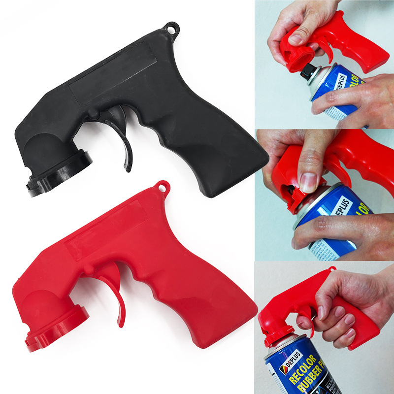 Pintura pistola de pintura de mano PISTOLA DE PULVERIZACIÓN herramienta de pintura del coche rueda cubo pintura mango de la PISTOLA DE PULVERIZACIÓN mango