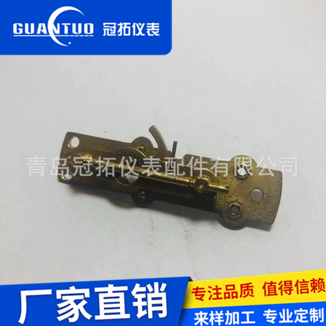 Прямые продажи фабрики Qingdao Guantuo Instrument Y70 Мембранный манометр Механизм из чистой меди Аксессуары для инструментов Манометр 14 зубьев