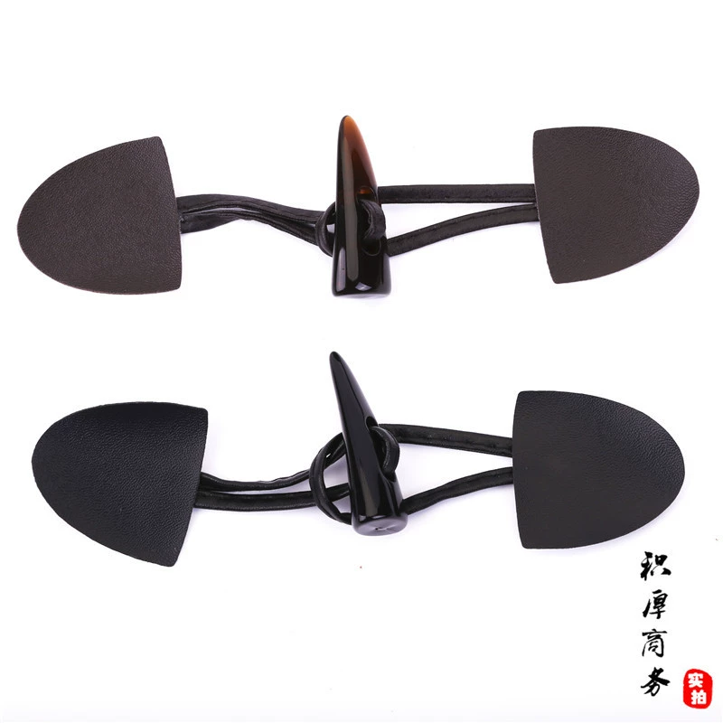 Пальто Угловая Пряжка Тренч Пальто Кожаные пуговицы Угловые пуговицы Шерстяная одежда Пластиковая Пряжка 180 Черный Коричневый