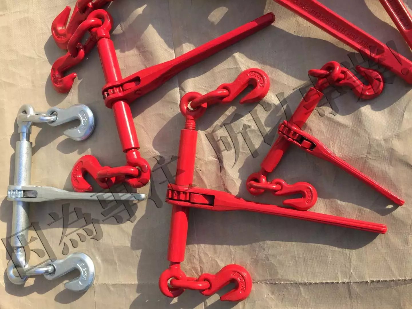 源头厂家: 紧索具 棘轮式拉紧器 RATHET TYPE LOAD BINDER